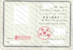 淄博学院毕业证样本图片