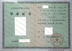 中央芭蕾舞团舞蹈学校毕业证样本图片